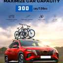 Wonderdriver 300lbs Roof Rack Cross Bars Compatible with Hyundai Tucson 2016-2026 SEL/N Line/Limited, Heavy Duty Aluminum Lockable Roof Rails Crossbars Black Rooftop Cargo Carrier Luggage