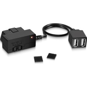 Replacement for 010-12530-23 OBD-II Constant Power Cable Compatible with Garmin Dash Cam 46, 47, 56, 57, 66W, 67W, Live, Mini, Mini 2, Mini 3, Tandem, X110, X210, X310