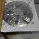 10" Kitchen Exhaust Fan with Variable Speed Controller, 1038CFM Wall Mount Ventilation Fans, Metal Attic Exhaust Fan, Small Fume Extractor Ventilation Fan for Kitchen Bathroom Shop Smoking Room Garage