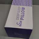 C CUSHION LAB Deep Sleep Pillow, Patented Ergonomic Contour Design for Side & Back Sleepers, Orthopedic Cervical Shape Gently Cradles Head & Provides Neck Support & Shoulder Pain Relief - Calm Grey