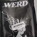 WERD Long Purple Wavy Wig for Women 26 Inch Middle Part Heat Resistant Dark Purple Synthetic Wig with Natural Curls for Cosplay Daily Party Use