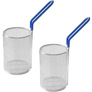 Sunrise Stainless Steel Pasta Boil Basket (2, 5"D x 7"H)