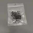 OIIKI 5 PCS Roller Chain Offset Link #41, Steel Alloy Master Connector Link, Heavy Duty Crank Link Suitable for Motorcycle, Bike, Home and Industrial Machinery, Sports Utility Vehicles