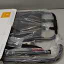 Stander EZ Adjust Bed Rail, Adjustable Senior Bedrail and Safety Assist Railing for Elderly Adults with Organizer Pouch, ASTM Safety Approved Guard-Rail, Black