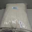 palassio Beige 100% Cotton Quilt Queen Size Bedding Sets with 2 Pillow Shams, Textured Lightweight Soft Bedspread Shabby Chic Coverlet, Neutral Quilted Comforter Bed Cover for All Season, 3 Pieces (Queen(90"x96")