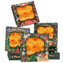 Bakepacker Christmas Gingerbread Man Bakery Boxes with Window 10x10x2.5 inches Pastry Boxes Mini Cookie Boxes for Festival Bakerys Thick & Sturdy 30 Packs