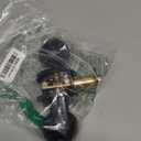 CML Hardware Matte Black Keyed Entry Door Knob for Entrance, Exterior and Interior Use, Round Ball Handle, Stainless Steel