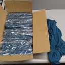 14Pcs Patio Stretch Cushion Covers, Outdoor Couch & Sofa Replacement Slipcovers for Patio Furniture Cushion Covers, Washable Reusable Furniture Protector, Square Large, Petrol Blue