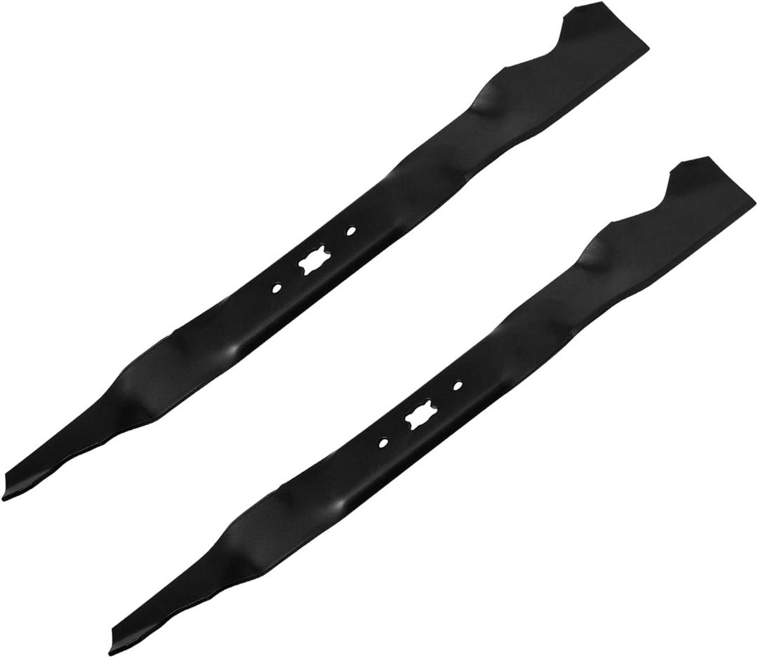 21" Deck Replacement Lawn Mower Mulching Blades for 942-0741A 742-0741 742-0741A 942-0741 - Compatible with Troy Bilt TB110 TB130 TB210 TB230 Craftsman 247 Series Push Mower - 2 Pack