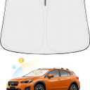 Windshield Sun Shade for Subaru Crosstrek 2018-2024 2025 Accessories Thicken 6-Layer Foldable Front Window Sunshade Cover Sun Visor Protector Block UV Rays, Keep Vehicle Cool