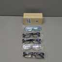 Gaoye Reading Glasses Men/Women, Eyeglasses, Blue Light Readers for Men/Women, Computer Eye Glasses, Cheaters (A1-5 Pack Mix Color)