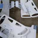 Careboda Premium 5 Function Full Electric Hospital Bed, Hospital Bed with PU Advanced Mattress, Quiet Wheels & IV Pole, ICU Electric Medical Bed with Core Motor, 85" x 44", 530lbs, Hospital & Home Use