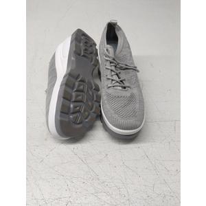 Women's Chunky Platform Comfort Orthopedic Wedge Walking Shoes Fashion Knitted Breathable Lace Up Lug Sole Casual Non-Slip Running Shoes with Arch Support 42