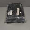 5 Pack 40-inch Suit Bag Garment Bag for Travel and Storage, Garment Bags for Hanging Clothes with Zipper and Visible Transparent Window, Black