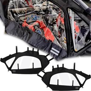 Black Soft Upper Door Set Kit Fits for 2017-2025 Can Am Maverick X3 2-Seater Model accessories