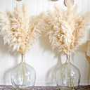 10pcs 40'' Pampas Grass Tall Decor - Pompas Floral, Tall pampas grass for Floor Vases, Living Room Floor, Floor Plants, Plumas Para, and Grass Wall Decor