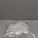 Alimens & Gentle Men's Dress Shirts Long Sleeve Wrinkle-Free Stretch Shirts Solid Formal Button Down Shirt with Pocket (White, Large)