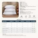 Bedsure Pillows Queen Size Set of 2 - Soft Bed Pillows for Sleeping 2 Pack, Fluffy and Supportive, Hotel Quality, Original Down Alternative Filling for Side, Back Sleepers