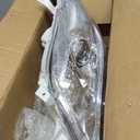 Munirater 81150-06520 Left Front Chrome Projector Headlight Light Lamp Driver Side Replacement for Camry 4-Door Sedan 2010 2011