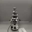 4 Tier Chocolate Fountain Party Fountain, Stainless Steel Electric Chocolate Fondue Fountain Machine for Birthday Party Wedding