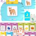 448 Words Talking Flash Cards, Easter Basket Stuffers for Toddlers Learning Montessori Toys for Kids Ages 1 2 3 4 5 6 Year Old, Autism Sensory Toys for Children, Birthday Gifts for Daughter Son Boys