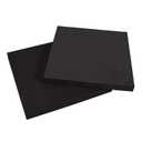 XCEL Set of 2 Black Multi-Purpose Anti-Vibration Pads with Self Adhesive  Protection for Furniture & Appliances  Closed Cell Foam Rubber Pad, 12 x 12 x 1