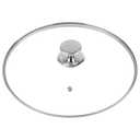 10.5 Inch Pan Lid for Frying Pan, Skillet, 4mm Clear Tempered Glass, Compatible with Dishwasher and Ovens