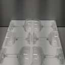 Juvale Coupe Glasses Set - 6 Count, 7 oz, Clear, Vintage-Inspired - Dishwasher Safe Cocktail Glasses for Parties & Bars - Champagne Coupes for Cocktails & Events (6.8 Ounces)