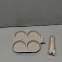 CAROTE Egg Pan Omelette Pan, 4-Cup Nonstick Granite Omelette Skillet - Pancake Pan and Healthy Egg Cooker Suitable for Gas Stove & Induction Cookware