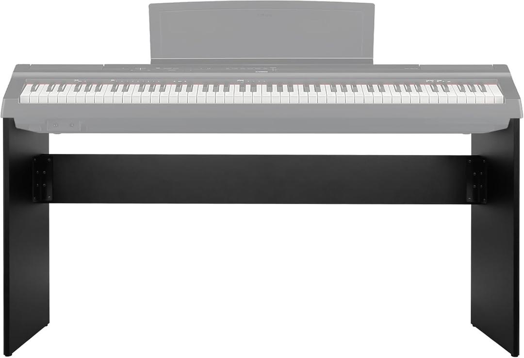 STRICH L85 Piano Keyboard Stand, Wooden Furniture Stand Heavy Duty, Compatible for Yamaha P-45/P-71/P-125/P-128 Digital Piano 88 Keys (Classic Black)