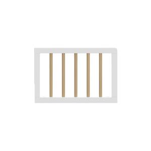 Graco Storkcraft Toddler Safety Guardrail with Dowels, White/Driftwood
GREENGUARD Gold Certified, Converts Compatible Storkcraft & Graco Crib to Toddler Bed, Each Guardrail Sold Individually