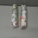 2 x 2 Pack Mini Pocket Prayer Quilt with Metal Cross Inside, Religious Encouragement Gift for Women Men, Inspirational Comfort Cloth with Scripture, Christian Sympathy Get Well Gift for Friends & Family