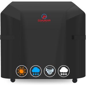 Comnova Grill Cover for Traeger Flatrock - Premium Flat Top Griddle Cover for Traeger Water\roof & Heavy Duty, 600D Gas BBQ Cover Accessory for Treager Flatrock Flat Top Grills (BAC751)