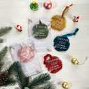 Kasyat 36 Pcs Christmas Thank You Gifts Ornaments Bulk for Employee Coworker Appreciation Gifts Acrylic Thank You for Being Awesome Hanging Pendant with Ribbon and Card for Team Staff Teacher (Round)