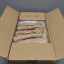 ZORRITA 7x5 Inches Charcuterie Boxes with Clear Lids, 50 Pack Paper Bakery Boxes with Window Take Out Containers for Cupcakes, Salads, Strawberries, Cookies and Treats (Brown)
