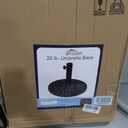 Blissun 22 lbs Heavy Duty Patio Market Umbrella Base Stand