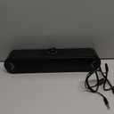 LENRUE Computer Speakers,PC Speakers for Desktop,Wired USBPowered Soundbar for Computer with 10W Stereo Sound and Colorful Light,PlugnPlay (A39PRO /Black)