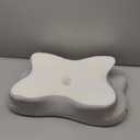 DONAMA Cervical Pillow for Neck and Shoulder,Contour Memory Foam Pillow,Ergonomic Neck Support Pillow for Side Back Stomach Sleepers with Pillowcase (Queen Size 24.8"Lx14.96"Wx5.51"H, Light Grey)