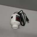 Electric Pump for Vacuum Storage Bags Travel Vacuum Pump for Various Vacuum Seal Bags Portable Vacpack Air Pump for Compression Clothing Blanket Luggage White(Storage Bag Not Included)