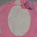 Children Bath Towel Robe Kids Hooded Beach Swimming Poncho Dinosaur Pattern for Kids 0-8 Years (Pink)