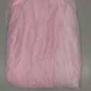 v28 Women Full/Ankle Length Elastic Pleated Retro Maxi Chiffon Long Skirt (XL, Pink)
