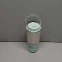 Portable Bottle Warmer with 120W Fast Heating, Portable Milk Warmer for On-the-Go Use, 18000mAh Rechargeable with Long Battery Life, 316 Stainless Steel Warmer for Breast Milk, Formula & Water (Green)