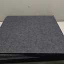 Peel and Stick Carpet Tiles 24x24 Inch, 20 Tiles Large Self Adhesive Carpet Squares, 4.5mm Thick Waterproof Stick On Floor Tiles for Basement, Classroom, Easy DIY Flooring, Dark Gray
