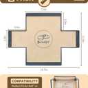 Silicone Bread Loaf Pan Liners, Nonstick, Reusable Bread Pan Baking Mat (2)