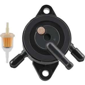 Fuel Pump for Kohler 17HP-25 HP Small Engine Lawn Mower Tractor, Gas Vacuum Fuel Pump with Fuel Filter for Honda for Yamaha for John Deere