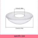Breast Shells, Milk Saver, Nursing Cups, Nursing Moms to Ease Nipple Pain, BPA-Free and Reusable, Collect Breast Milk Leak (2 Pack)
