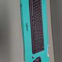 Logitech MK270 Wireless Keyboard and Mouse Combo for Windows, 2.4 GHz, 8 Multimedia Keys, PC, Laptop, Wireless Keyboard Compact Mouse Combo - Black (1 Pack)