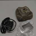 Bird Bath Fountain Bubble Fountain Outdoor Rock Water Fountain Rock with Electric Water Pump for Hummingbird Birdbath Garden Lawn Yard Patio Aquariums Fish Tank