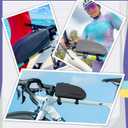 ROCKBROS Bike Top Tube Bag Bicycle Front Frame Bag Waterproof Bike Pouch Pack/Phone Bag Cycling Accessories Pouch for Mountain Road Bike Medium