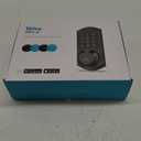 Veise Fingerprint Smart Locks for Front Door with Handle Set, App Control, Keyless Entry Keypad Deadbolt, Digital Electronic Touchscreen, Easy Install, Auto Lock, Matte Black (Matte Black)